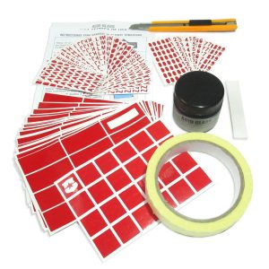 kit Grabado Patentes Letras Enmarcadas